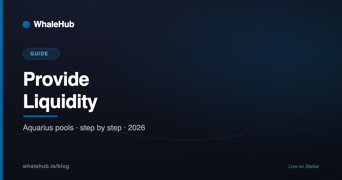 How to provide liquidity on Aquarius: pool types, deposit steps, AQUA rewards and the ICE boost