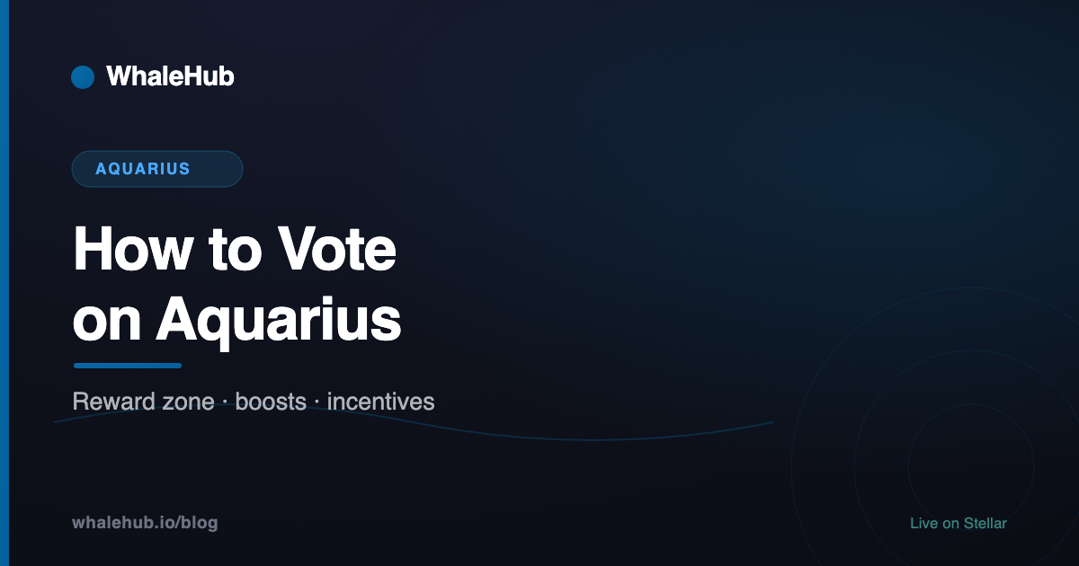 How to vote on Aquarius with ICE: the reward zone, vote boosts and voting incentives