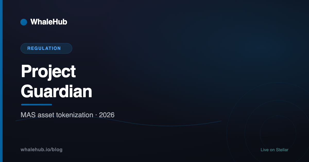 Project Guardian: the Monetary Authority of Singapore's asset tokenization program
