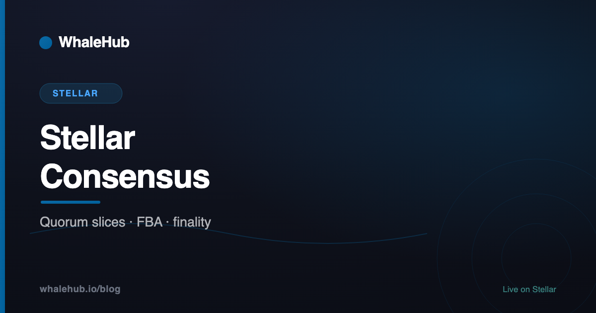 The Stellar Consensus Protocol explained: quorum slices, federated Byzantine agreement and Tier 1 validators